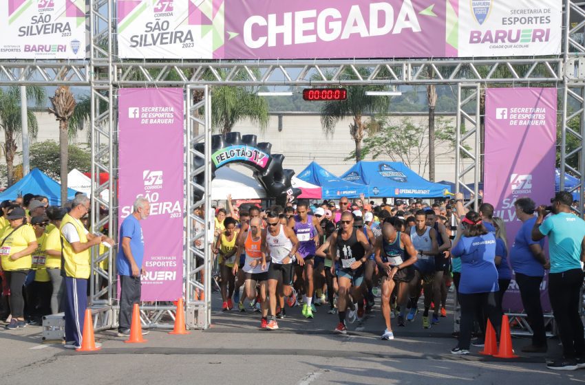  48ª Corrida São Silveira acontece hoje,(15) em Barueri