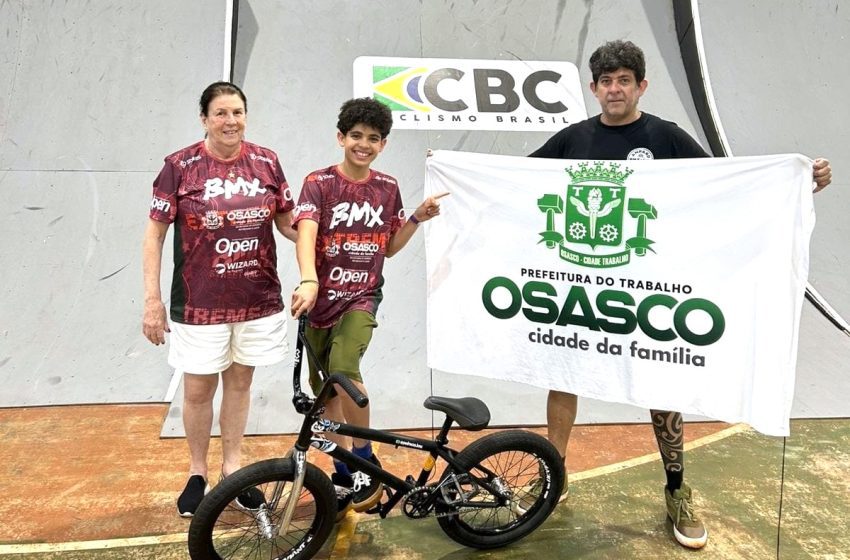  Osasquense é 4º colocado no Campeonato Brasileiro de BMX Freestyle