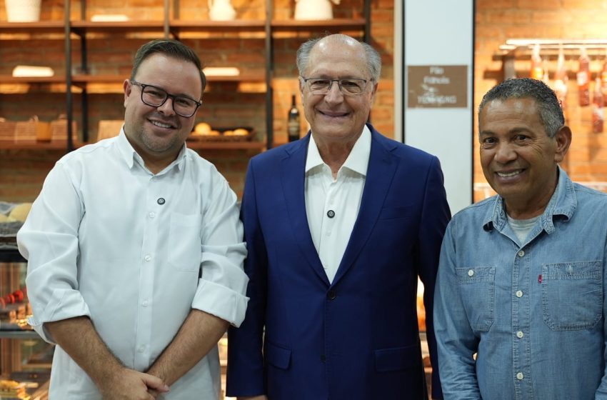  Welington Formiga, prefeito eleito de Cotia se reúne com o vice-presidente Geraldo Alckmin