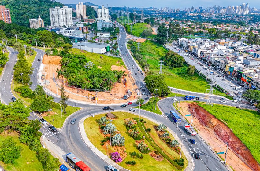  Santana de Parnaíba investe em mobilidade e segue com importantes obras na Yojiro Takaoka