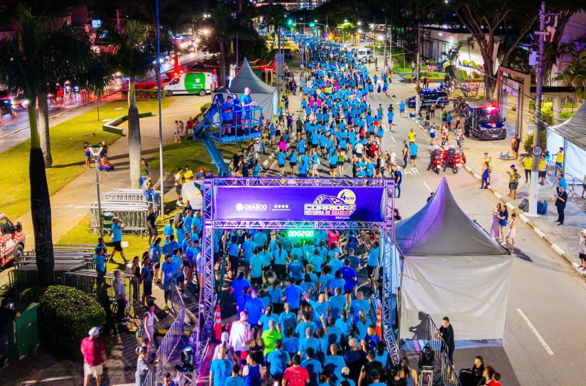  Primeira Corrida Noturna de Osasco atrai participantes de outras cidades