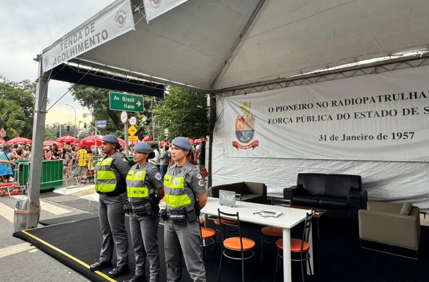  PM vai ter tendas exclusivas para atendimento de mulheres no Carnaval de São Paulo