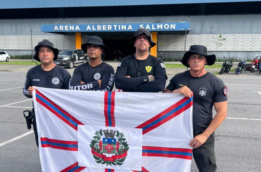  Guarda Municipal de Cajamar ministra curso de motopatrulhamento em Paranaguá