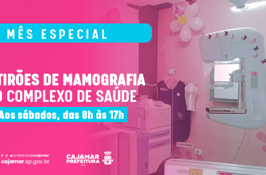  Cajamar promove mutirões de mamografia no Complexo de Saúde