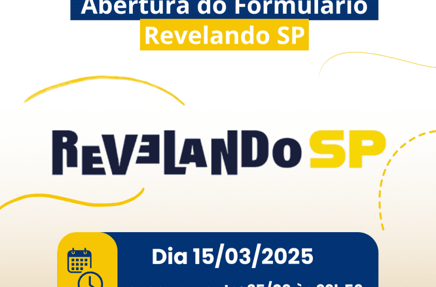  Inscrições abertas para a seleção do evento cultural ‘Revelando SP 2025’ em Cotia