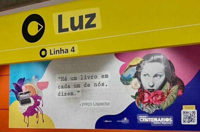  Agenda Cultural traz a Exposição “Projeto Centenários – Clarice Lispector”