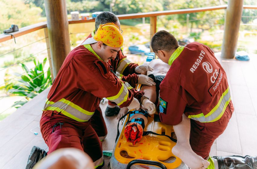  CCR Sorocabana realiza treinamento inédito com tecnologia de ponta para Equipe Operacional de Resgate