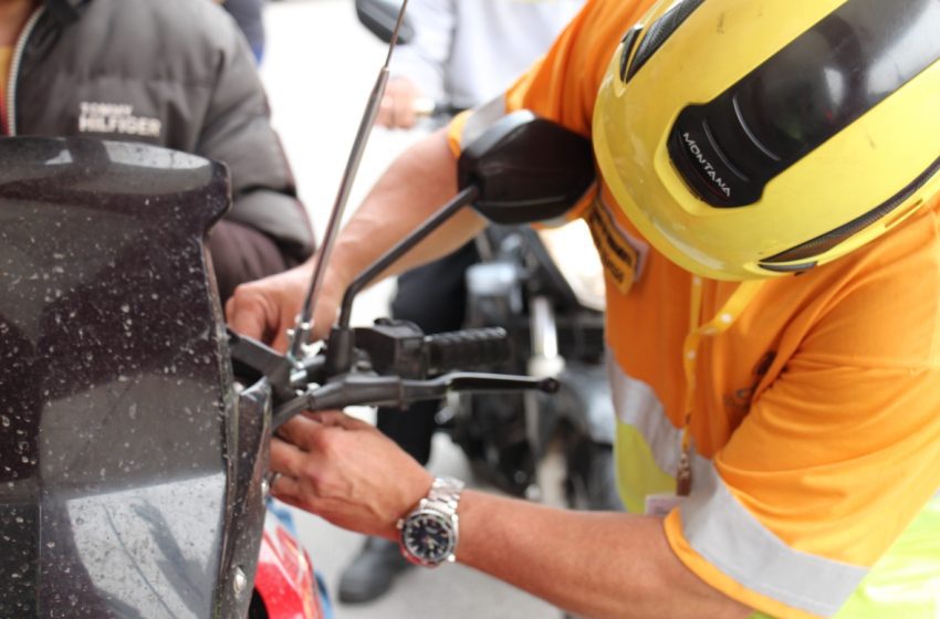  CCR realiza ação educativa para motociclistas durante feriado