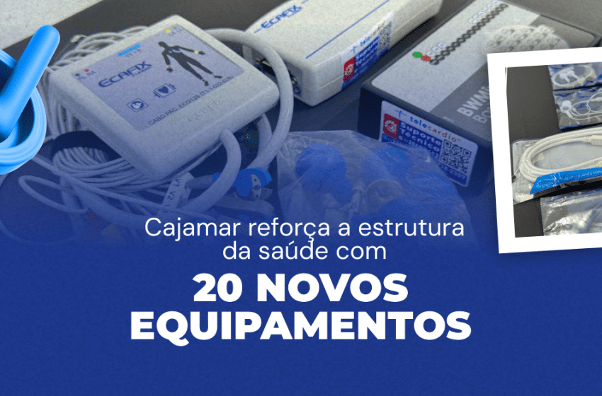  Cajamar reforça estrutura da saúde com 20 novos equipamentos de diagnóstico