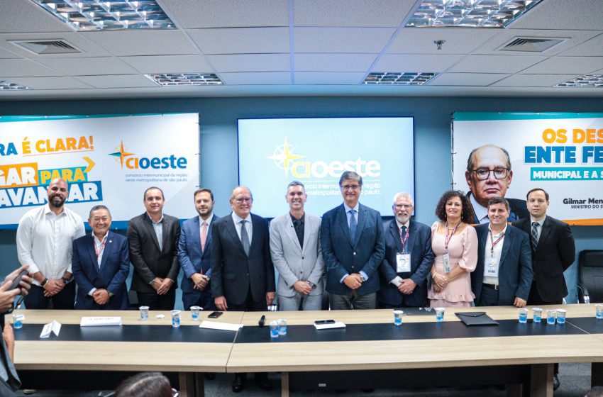  Cioeste recebe o Ministro do STF Gilmar Mendes e o Procurador Geral da República, Paulo Gonet