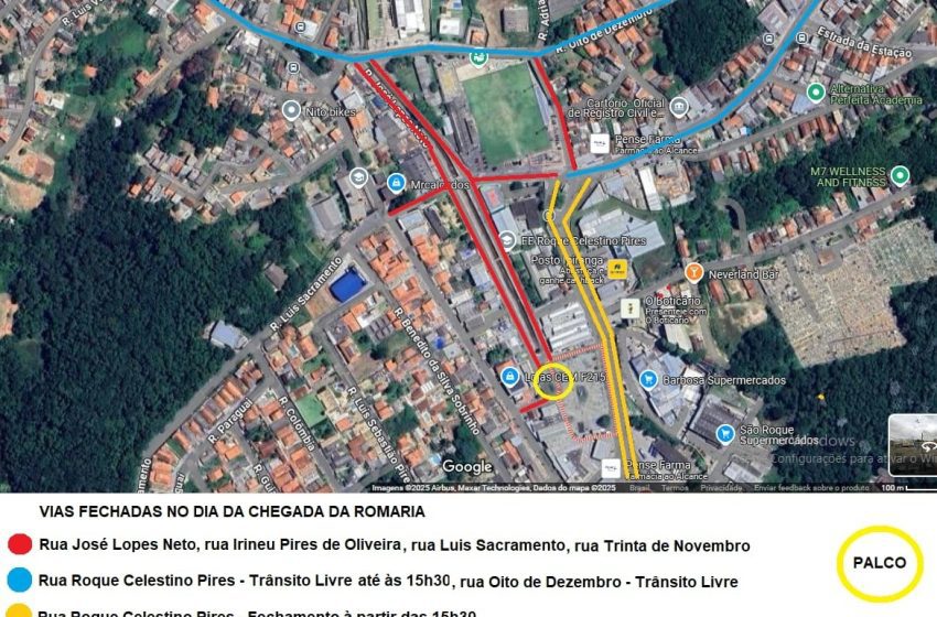  Os motoristas devem ficar atentos às mudanças viárias durante a Romaria de Caucaia