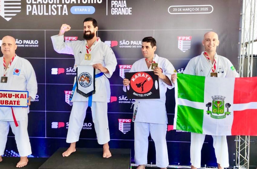  Osasquense conquista vaga para os finais dos estados do Karatê