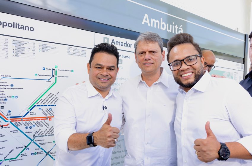  Itapevi inaugura Estação Ambuitá e entra na rota do futuro trem Intercidades Sorocaba/São Paulo