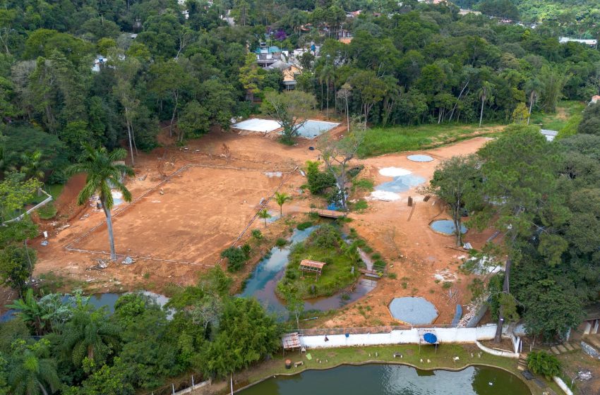  12º Parque Municipal de Santana de Parnaíba está sendo construído no bairro Cururuquara