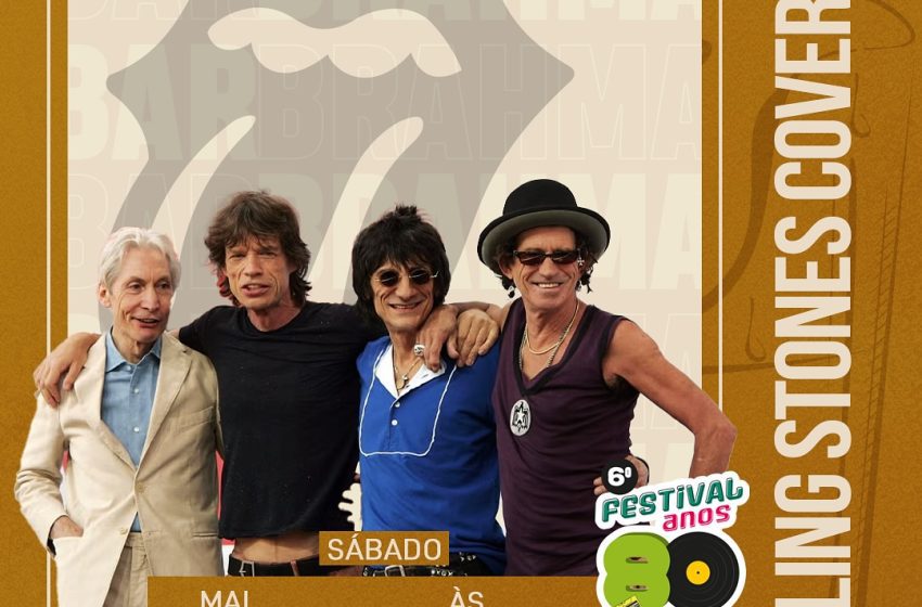  Hoje, (24) tem homenagem aos Rolling Stones no Bar Brahma Granja Viana