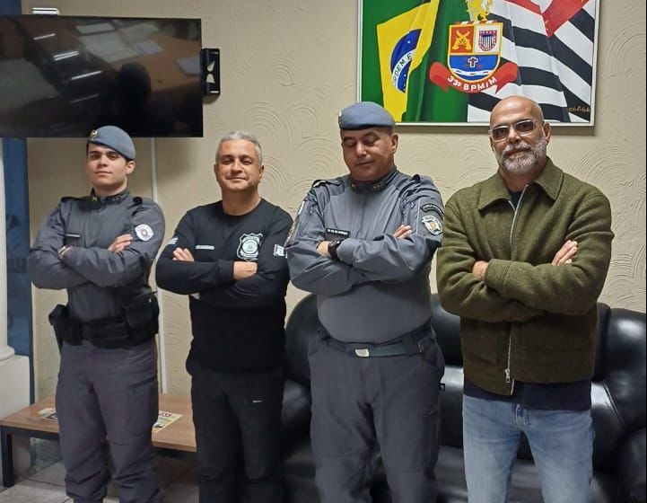 33° BPM/M realiza reunião com Secretários Municipais de Vargem Grande Paulista para retorno do PROERD nas escolas