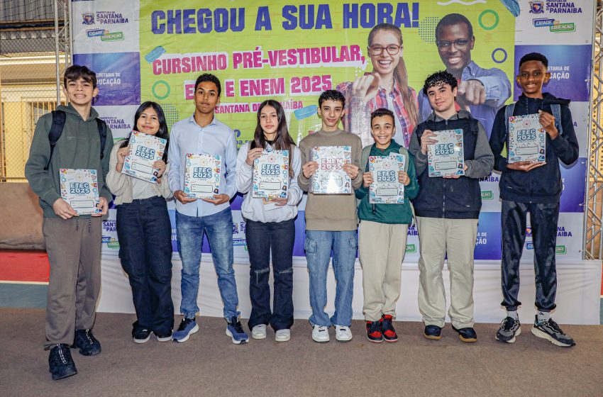  Santana de Parnaíba inicia 11ª edição do cursinho pré-vestibular para estudantes da rede pública