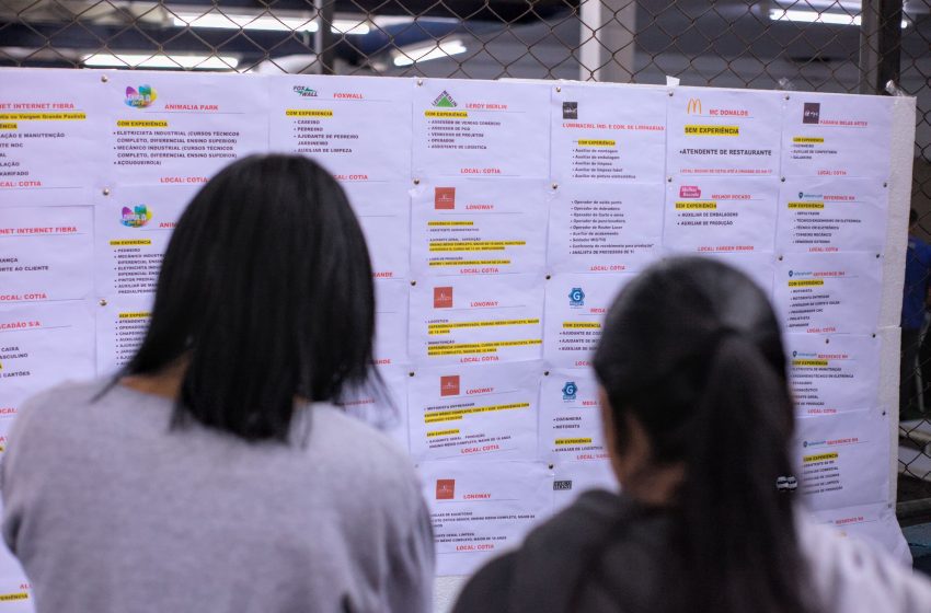  Cotia fecha o 1º semestre com saldo positivo de mais de 2,2 mil empregos, aponta Caged