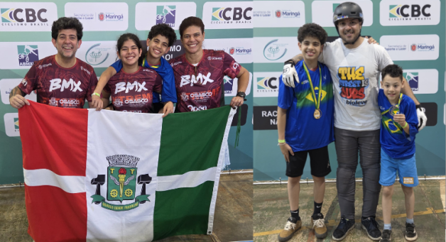  Adolescentes de Osasco se destacam no Brasileiro de BMX Freestyle