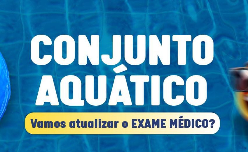  Atualize seu exame médico para aproveitar as piscinas do Parque Cajamar Feliz