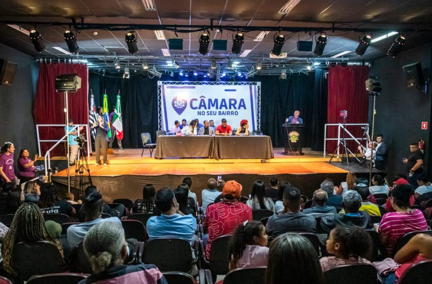  Legislativo realiza Câmara no Bairro no dia 20 de setembro, no Rochdale