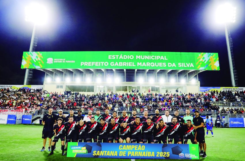  Finais do Campeonato Municipal de Futebol de Santana de Parnaíba agitaram o último fim de semana