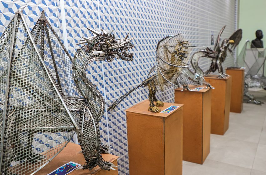  Exposição “Cultura em Ferro” é aberta ao público no Paço Municipal de Osasco