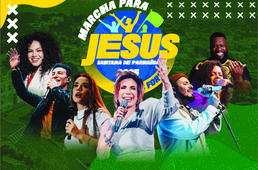  Santana de Parnaíba recebe Marcha para Jesus com shows de grandes nomes da música gospel