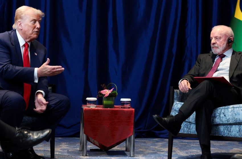  Trump elogia lula após encontro na malásia e confirma negociações