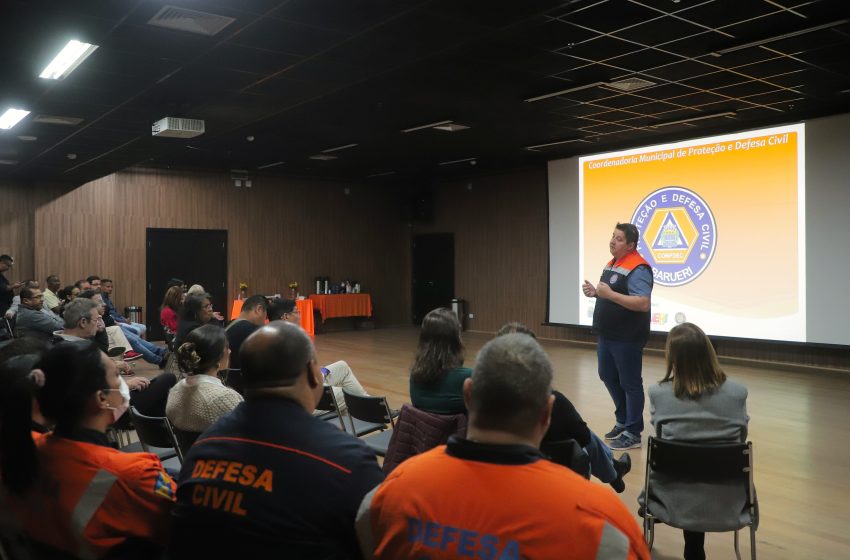  Defesa Civil reforça plano de ação para o período de chuvas em Barueri  