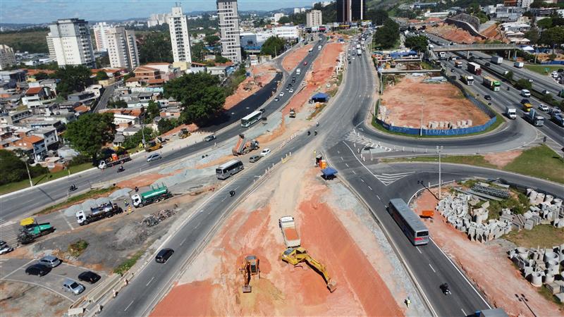  ViaOeste: Trevo de Barueri terá desvio temporário e mão dupla na Tancredo Neves a partir de sexta-feira (24)