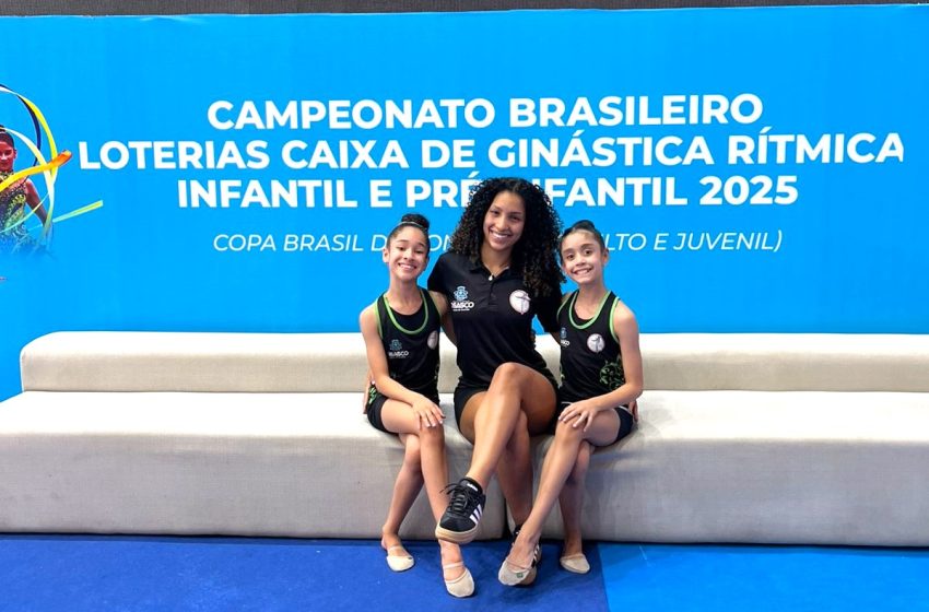  Osasquenses representarão Brasil no Sul-Americano de Ginástica Rítmica