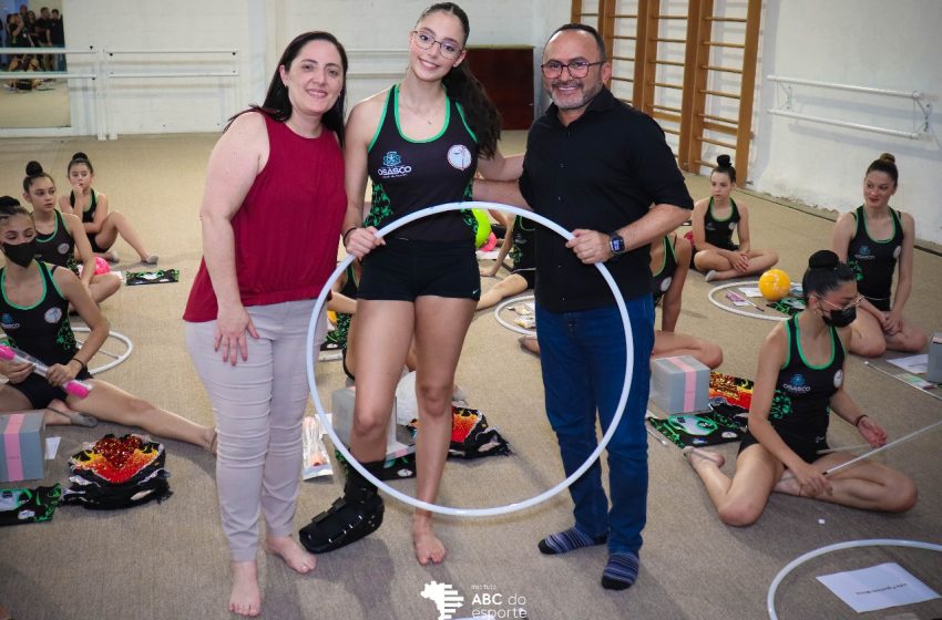  Emenda Parlamentar Impulsiona Ginástica Rítmica: Instituto ABC do Esporte Realiza Entrega de Materiais em Osasco