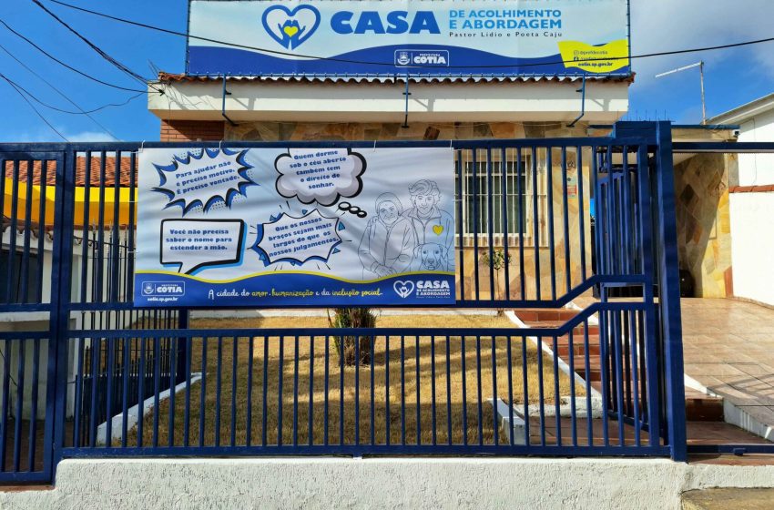  Em 19 dias, casa de passagem de Cotia fez 425 atendimentos a pessoas em situação de rua