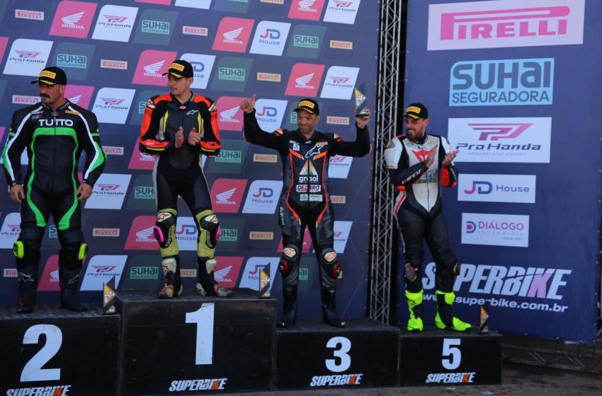  Piloto de Osasco segue líder no SuperBike Brasil