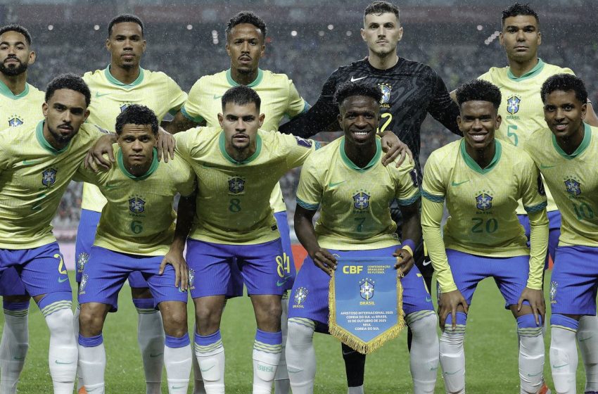  Brasil define rivais africanos para amistosos finais de 2025