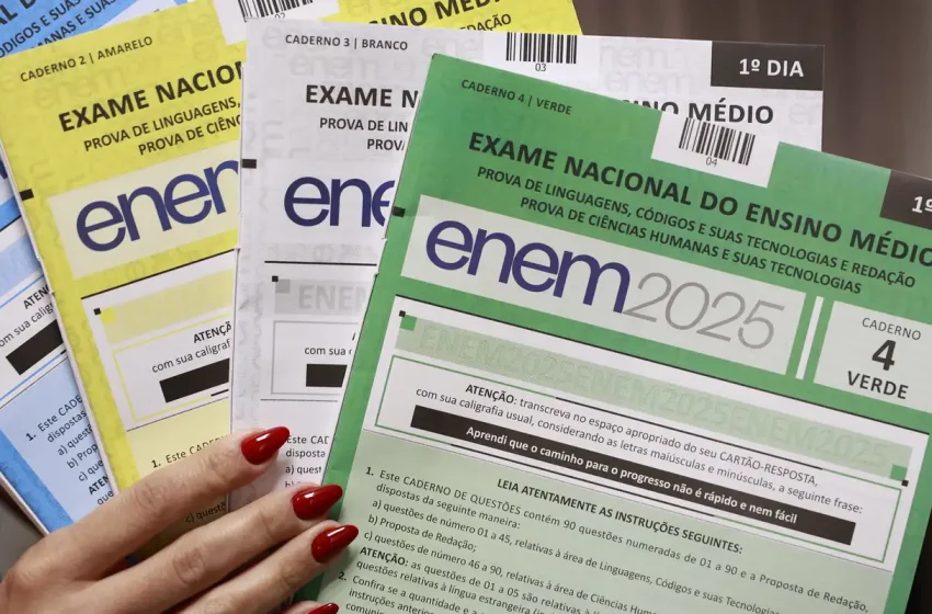  Anulação de questões do enem ocorre por suspeita de vazamento, diz ministro