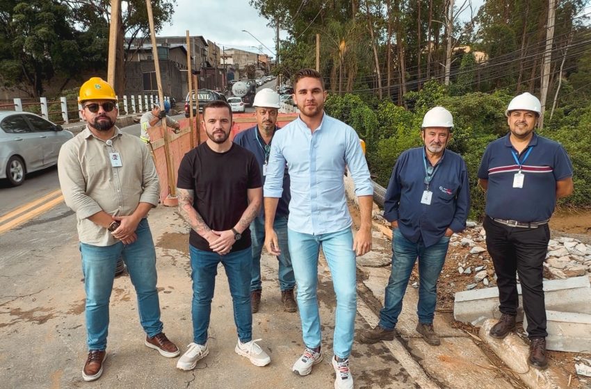  Kauan anuncia conclusão da obra na ponte do Guaturinho em tempo recorde
