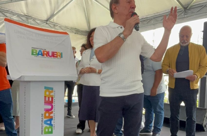  Barueri terá novo concurso público na Saúde, anuncia prefeito Beto Piteri