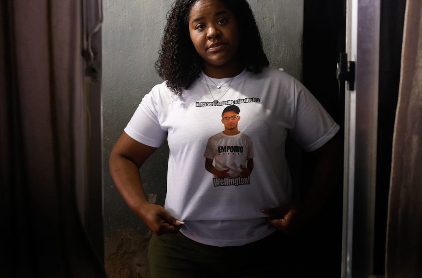  Mãe denuncia execução de filho em operação no rio e exige justiça