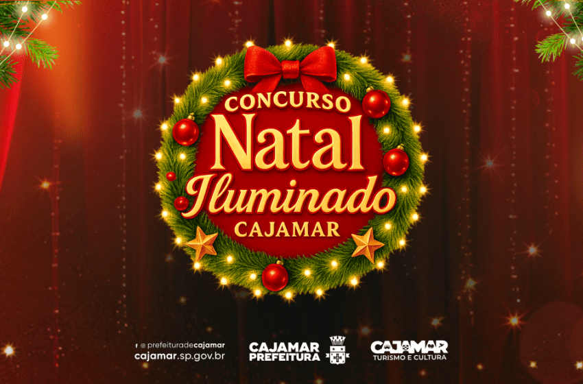  Cajamar lança Concurso de Decoração Natalina “Natal Iluminado”