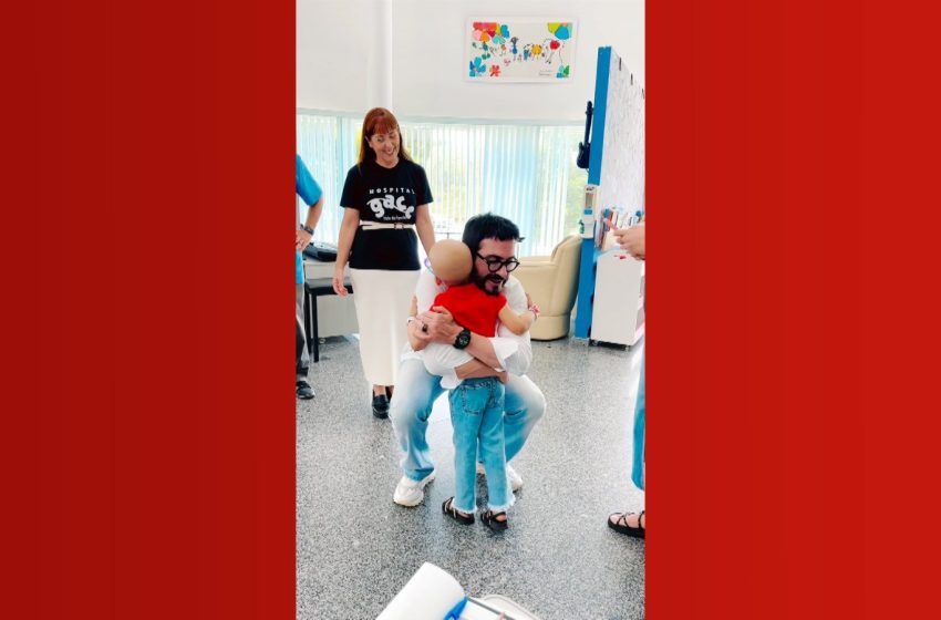  Padre Fábio de Melo leva esperança a crianças com câncer em são josé dos campos