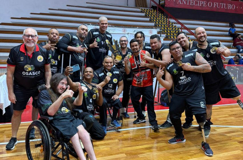  Osasco vence a série prata do Paulista de vôlei sentado