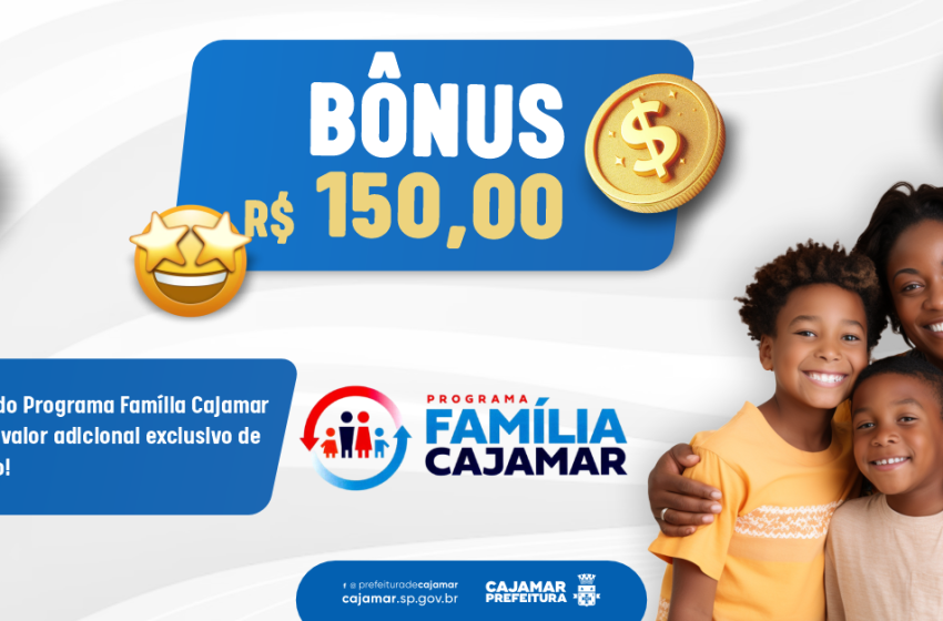  Famílias do Programa Família Cajamar recebem valor adicional exclusivo de dezembro