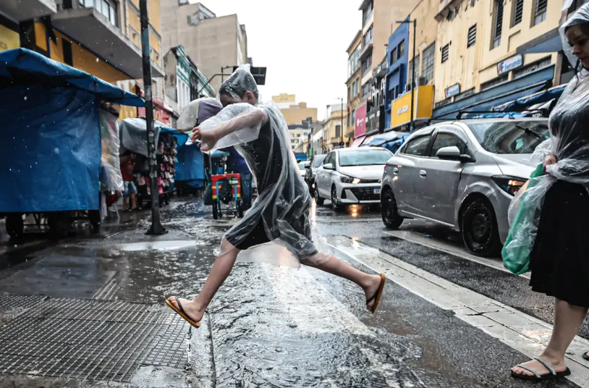  Chuva forte coloca São Paulo em alerta após dia de calor intenso