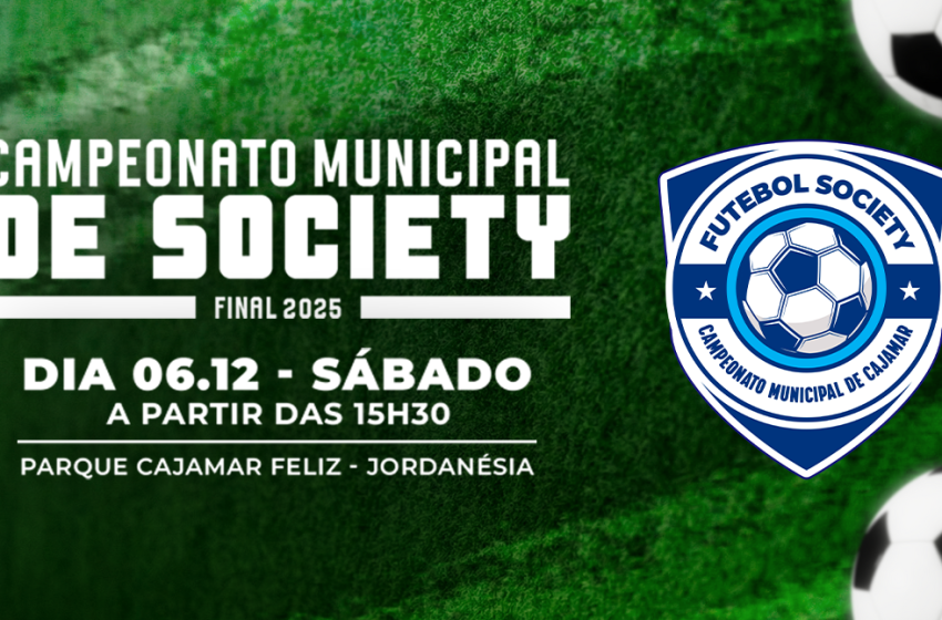  Cajamar promove a Final do Campeonato Municipal de Society  hoje, (6)