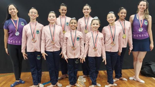  Ginástica Rítmica de Cotia conquista três pódios nos Jogos Abertos 