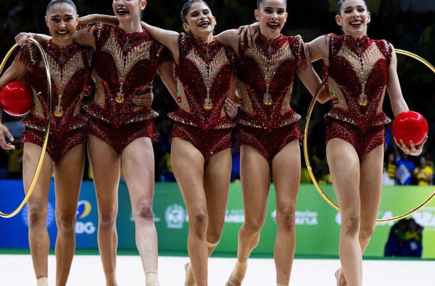  CBG anuncia seleção brasileira de ginástica rítmica para 2026