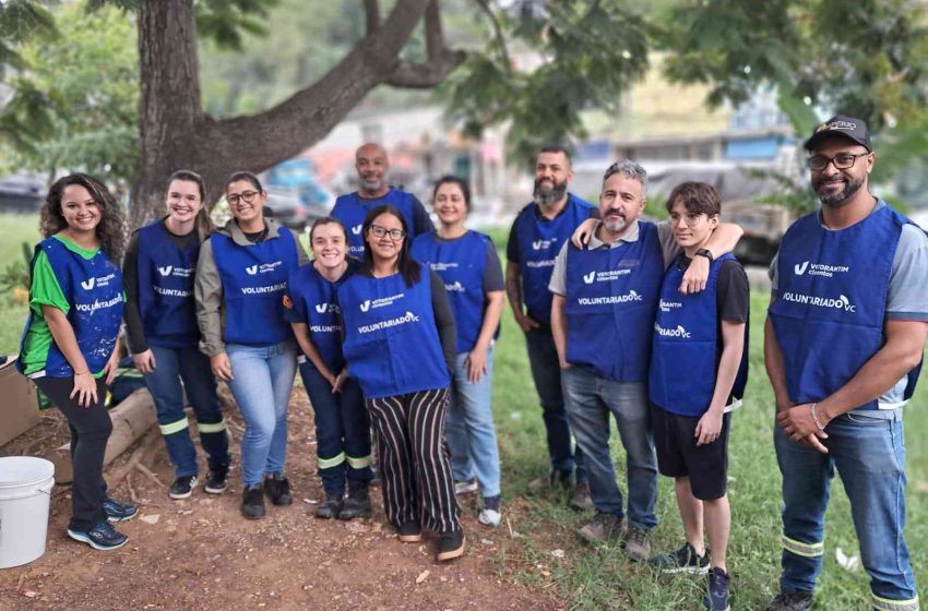  Votorantim Cimentos realiza ação de revitalização e coleta de resíduos em Cajamar