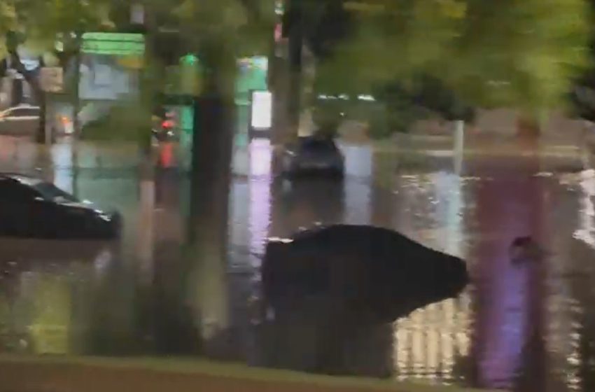  Chuva intensa isola veículos e derruba árvores em Campinas